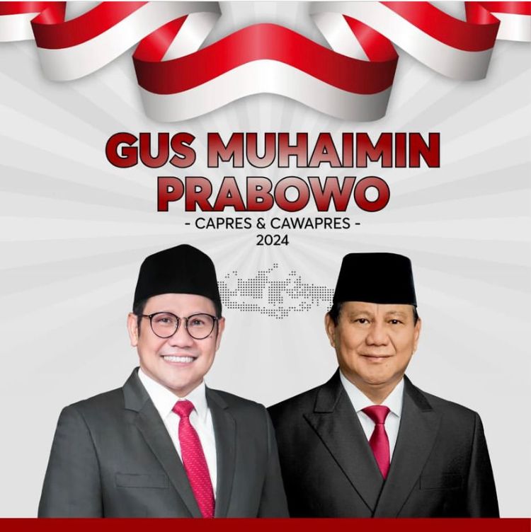 Beredar Gambar Duet Muhaimin-Prabowo untuk Pilpres 2024, PKB Jawa Timur: Aspirasi di Bawah