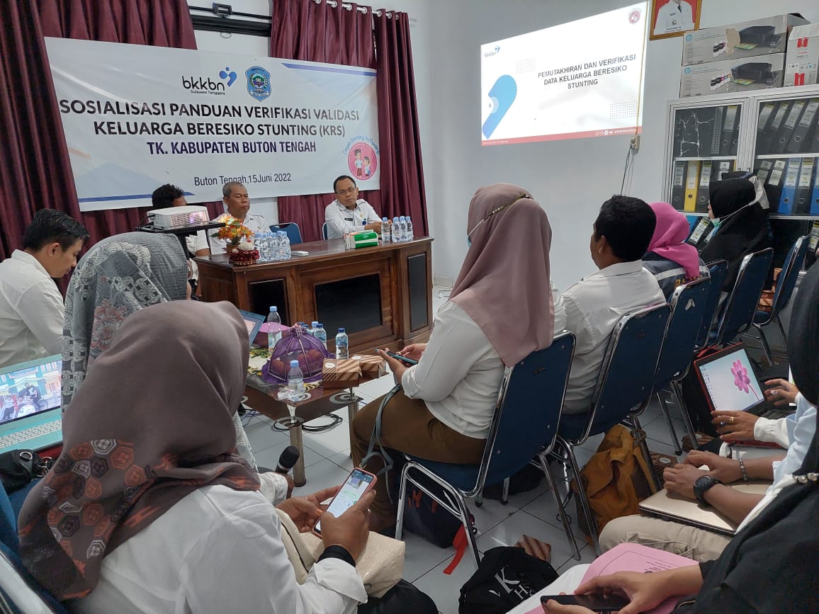 BKKBN Sultra Dorong Pemda Buton Tengah Lakukan Percepatan Penurunan Stunting