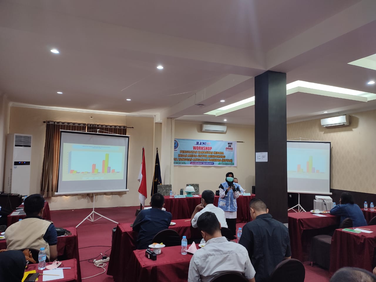 BNNP Kota Kendari Minta Dukungan Jurnalis dalam Pemberantasan Narkoba