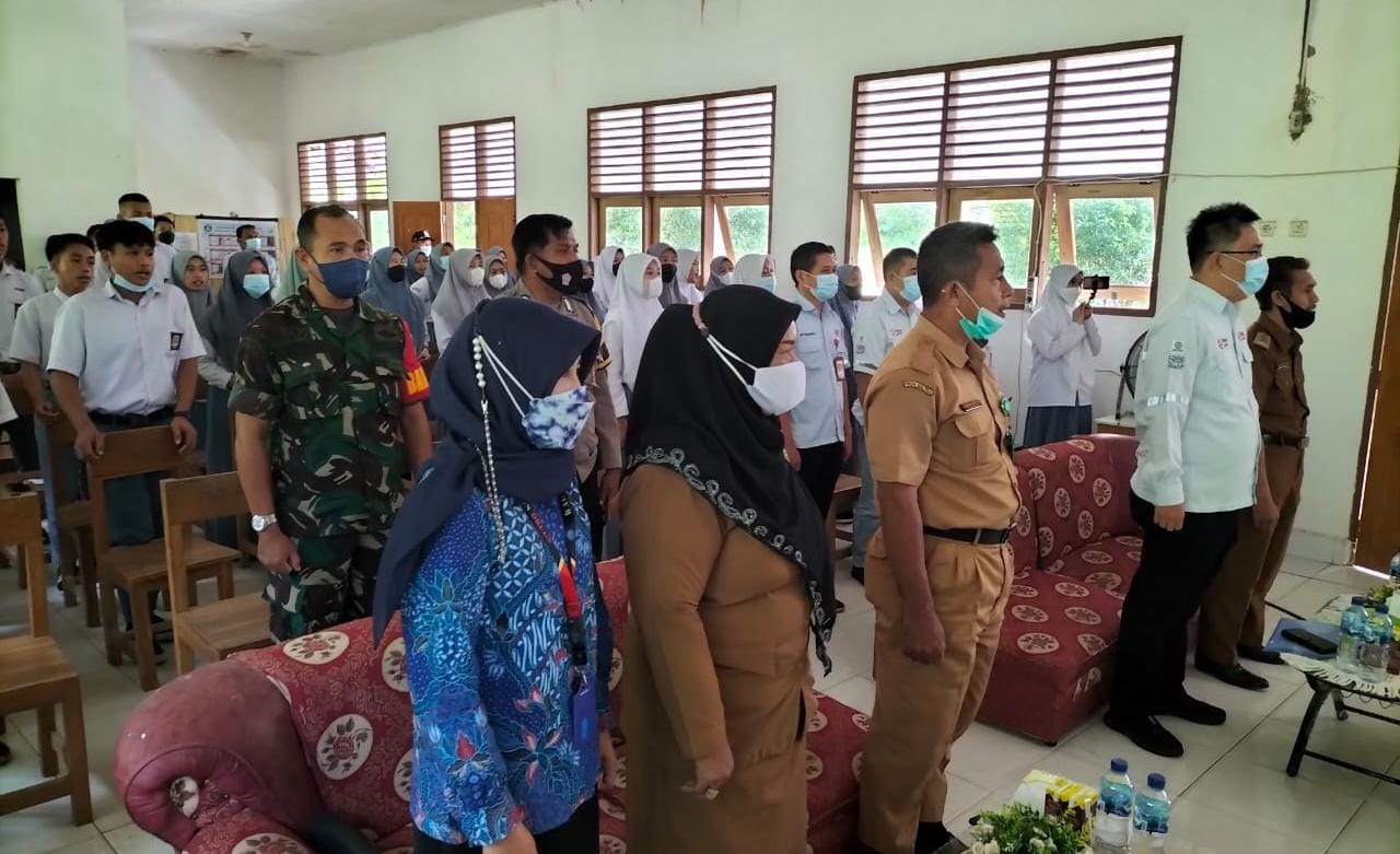 BNNP Sultra Sosialisasi Bahaya Narkoba dan Miras di SMAN 20 Konsel