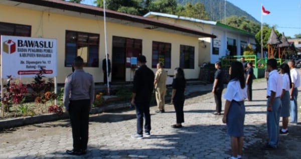 Gelar Apel Siaga, Bawaslu Manggarai Siap Antisipasi Tantangan Pemilu 2024