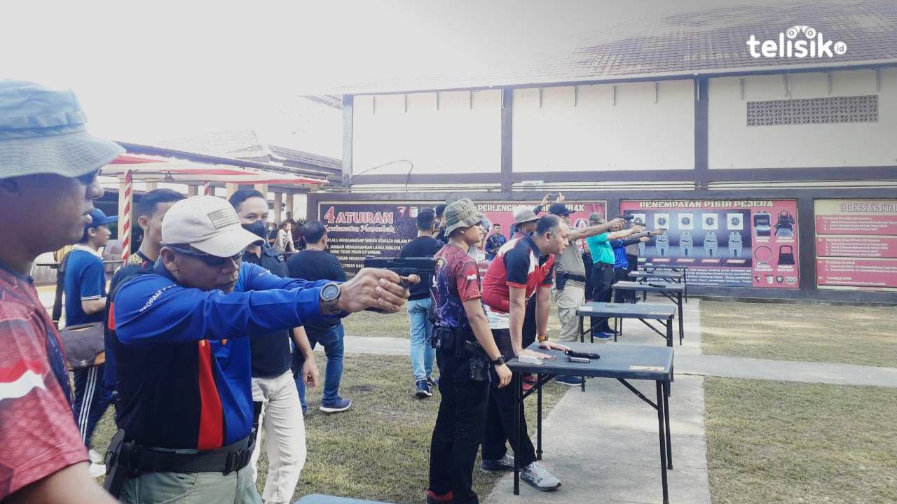 Hari Bhayangkara ke-76 Polda Sulawesi Tenggara Gelar Kejuaraan Menembak