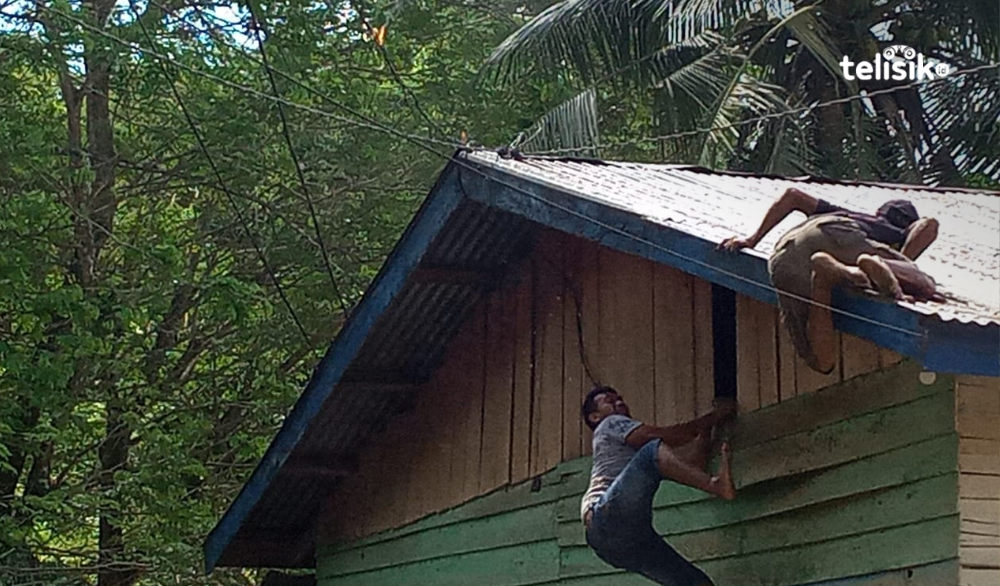 Kebakaran Susulun Nyaris Terjadi di Kampung Mandiri Energi TPA Puuwatu