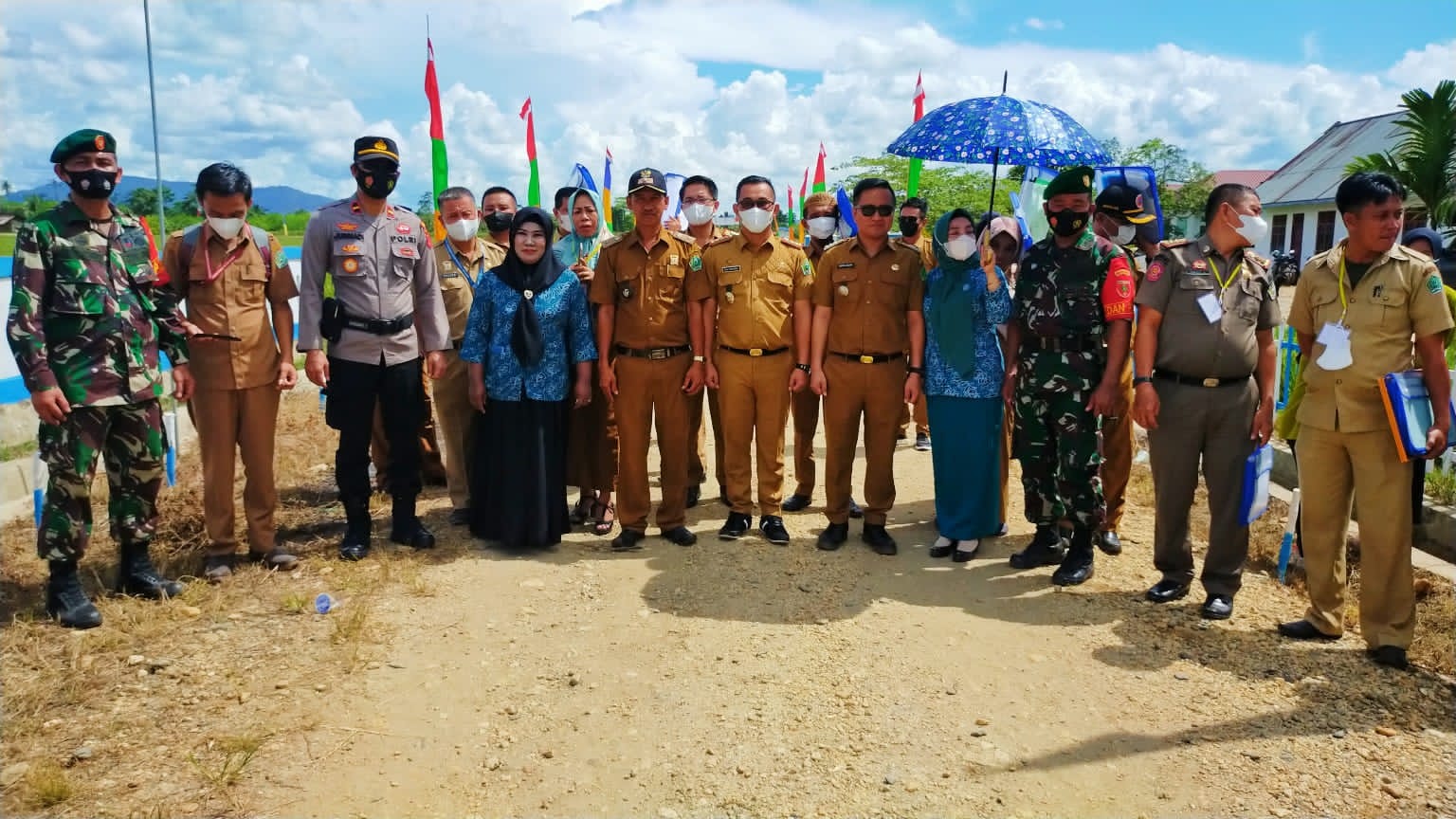 Lomba Desa Tingkat Kabupaten Konawe Usai, Desa Linonggasai Sabet Juara Pertama