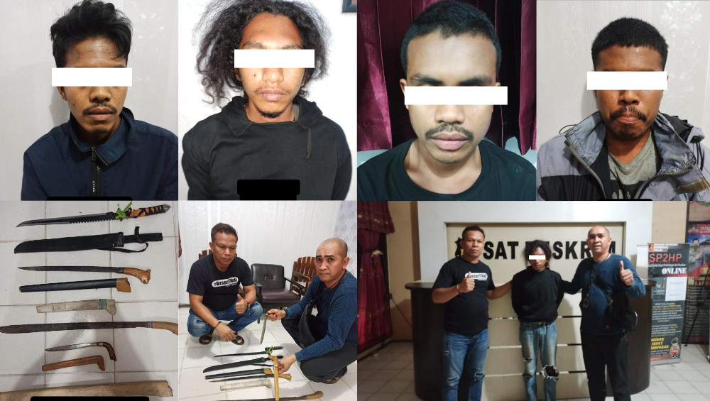 Pasca Bentrok di Depan Kampus UHO, Polisi Amankan 5 Pelaku Pengeroyokan