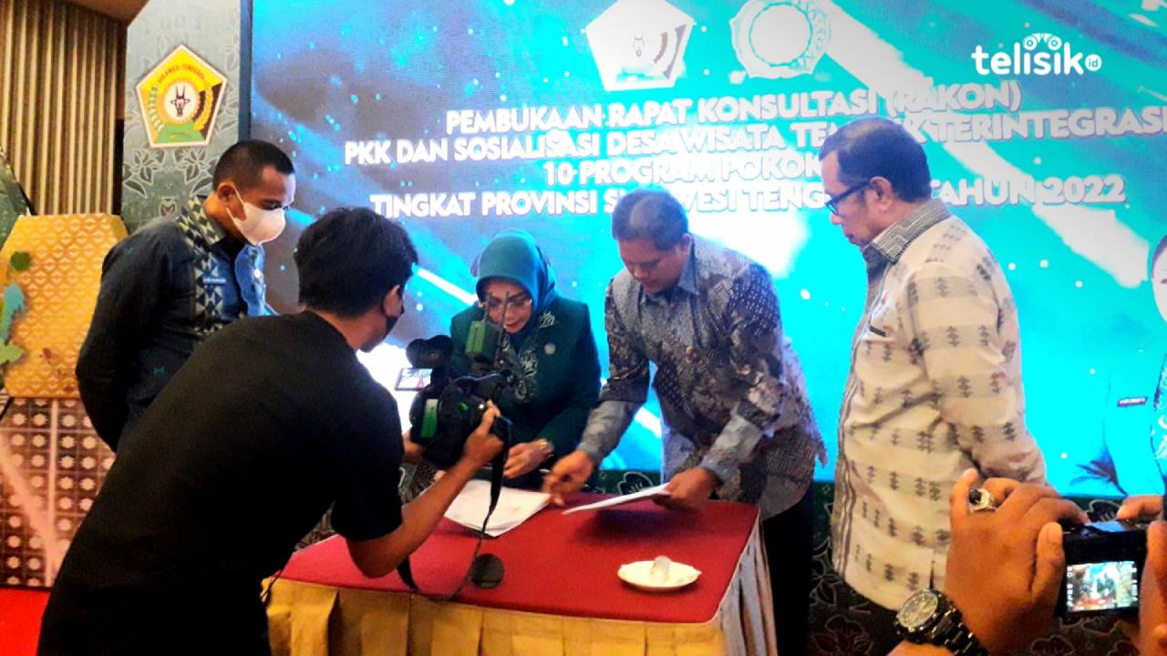 PKK dan BNNP Sulawesi Tenggara Teken MoU P4GN, Wujudkan Keluarga Sehat Tanpa Narkoba