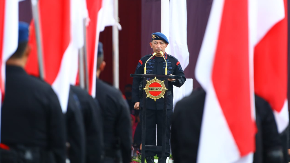 Resmikan Penguatan Struktur Korbrimob, Kapolri: Siap Berikan Pelayanan Terbaik