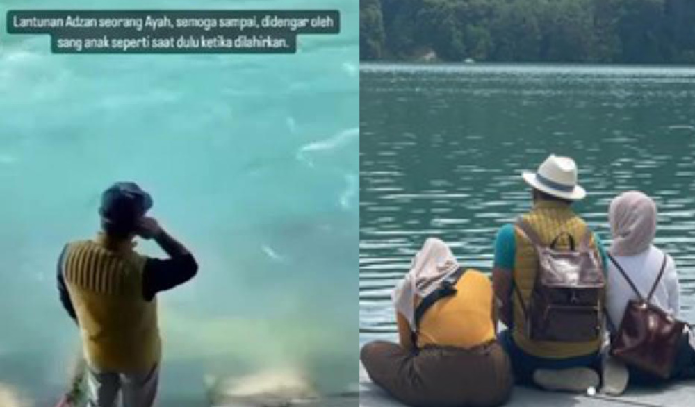Ridwan Kamil Lantunkan Azan untuk Sang Putra Eril di Sungai Aare Swiss