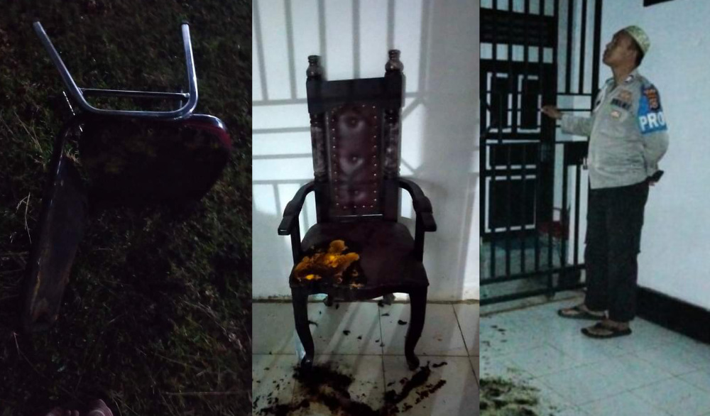 Ruangan Pimpinan DPRD Muna Barat Dibakar Orang Tak Dikenal, Dua Kursi Gosong