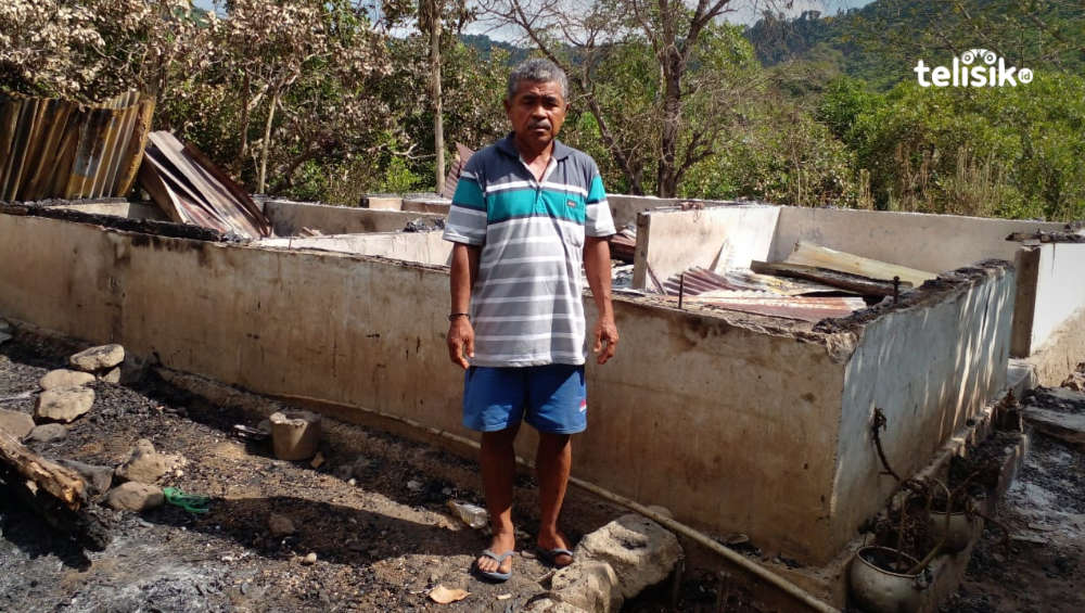 Satu Rumah Terbakar, Uang Rp 30 Juta Ludes, Sisa Pakaian di Badan