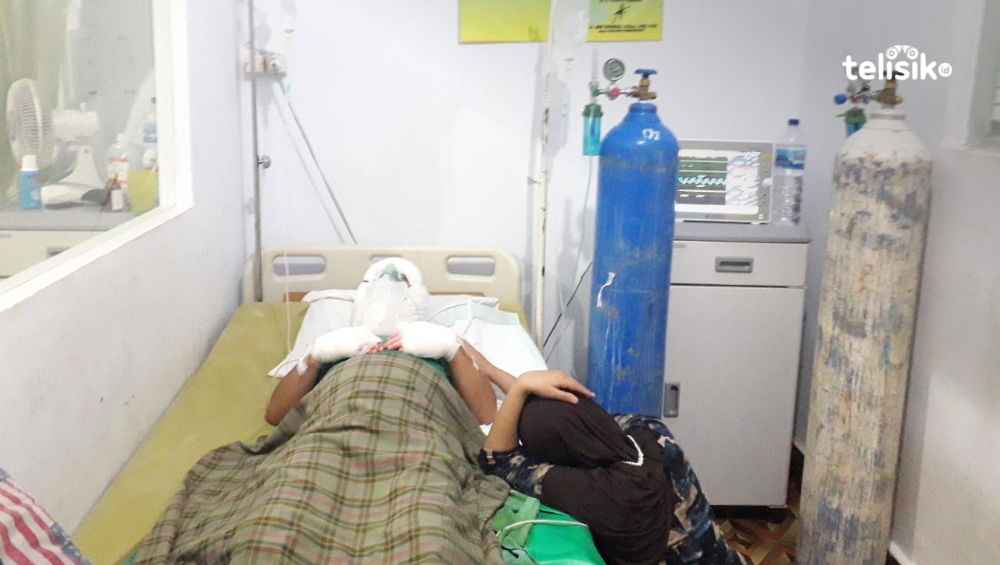 Acara HUT SMP Negeri 1 Kendari Berubah Petaka, Balon Gas Meledak dan Terbakar