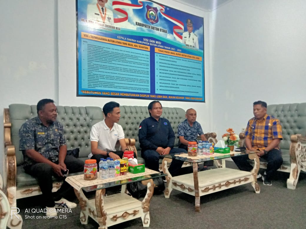 BTS Telkomsel di Buton Utara Mulai Dibangun, Wabup Minta Dipercepat