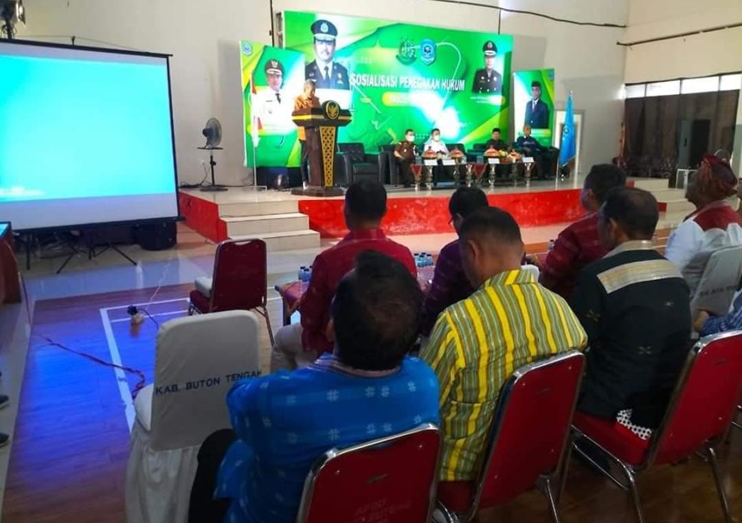 Cegah Tindak Pidana Korupsi, Pemkab Buton Tengah Gelar Sosialisasi Penegakan Hukum