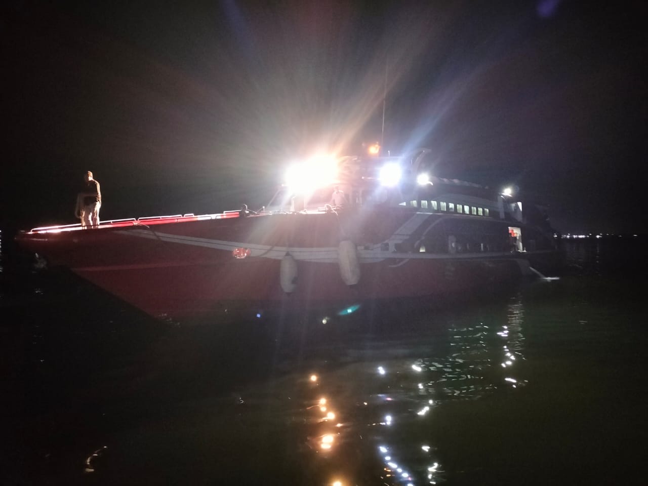 Kapal Bahari 6 E Terombang-ambing di Laut Akibat Tali Rompong, Begini Kondisi Penumpang