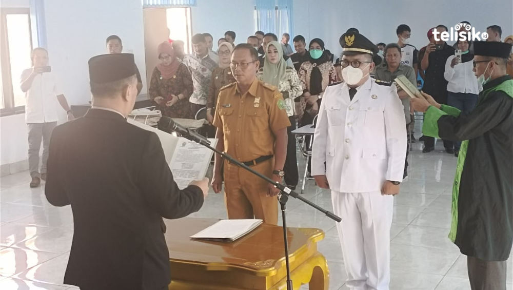 Lantik Camat dan Sekdis, Sekda Konawe Beri Tantangan