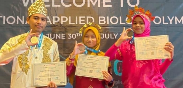 MAN IC Kendari Raih Tiga Mendali di Ajang Internasional IABO