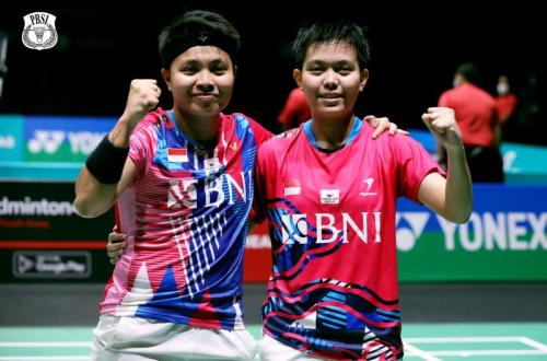 Taklukkan Wakil China, Apriyani/Fadia Juara Malaysia Open 2022