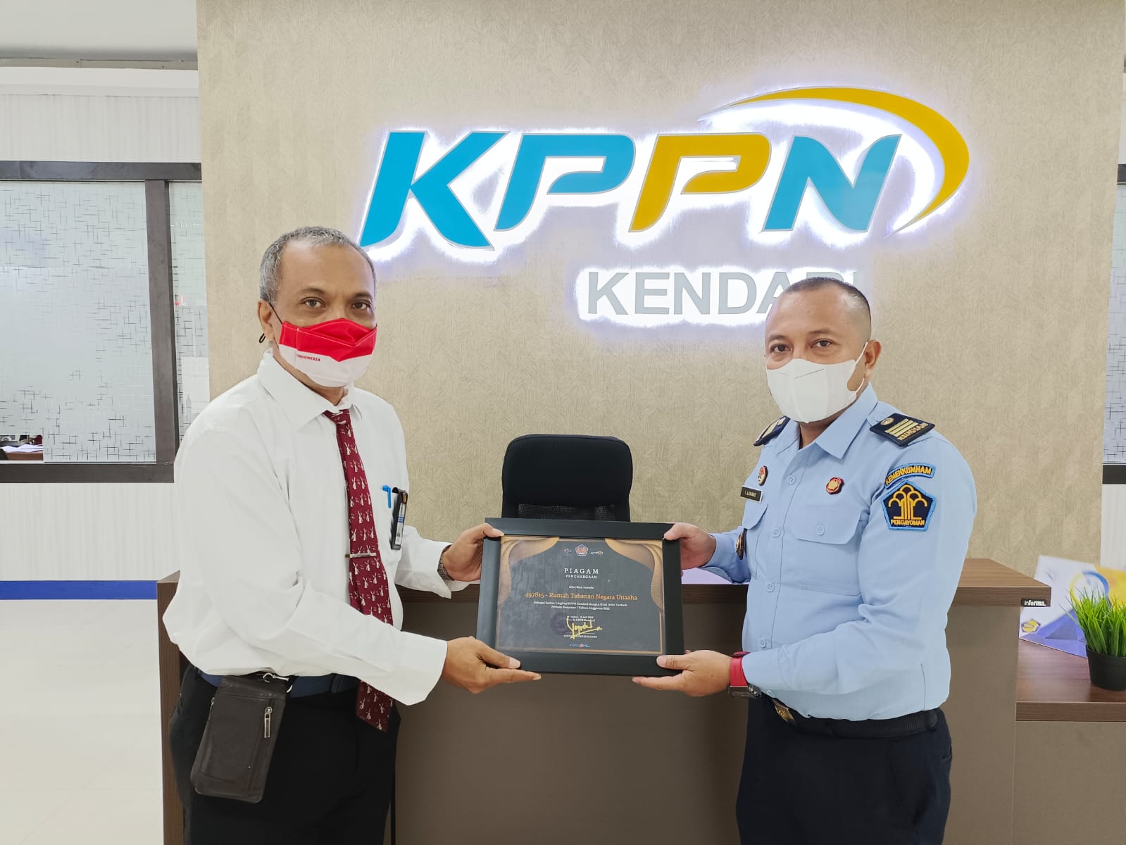 Terbaik Pengelolaan Anggaran, Rutan Unaaha Sabet Penghargaan dari KPPN