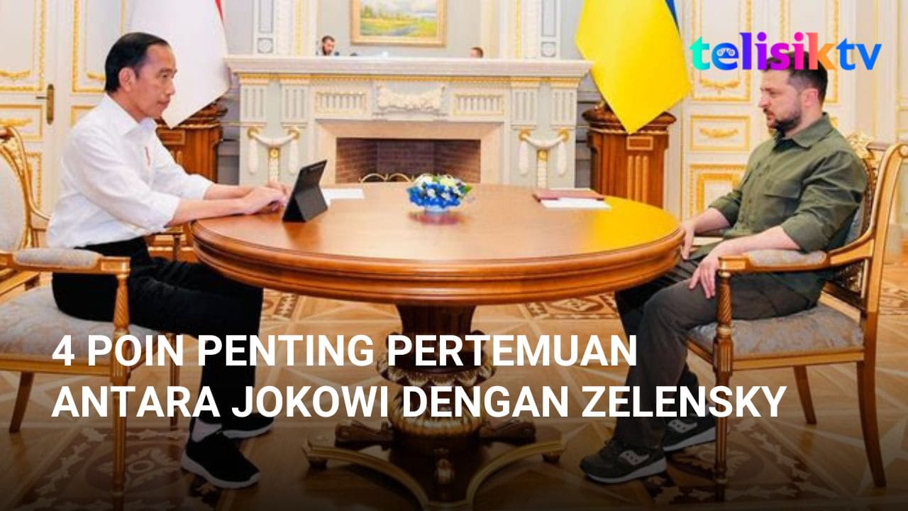 Video: 4 Poin Penting Pertemuan Antara Jokowi dengan Zelensky