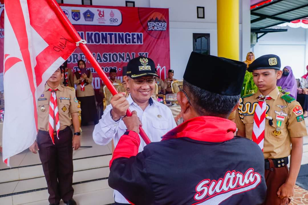 16 Kontingen Kota Kendari Ikuti Jambore Nasional XI di Cibubur