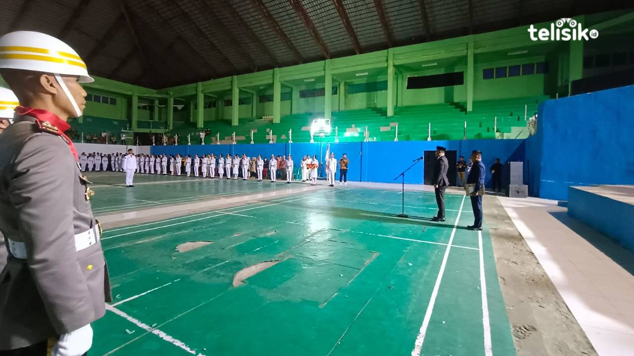 75 Paskibraka Konawe Dikukuhkan, Sekda Konawe: Jadilah Generasi yang Maju dan Unggul