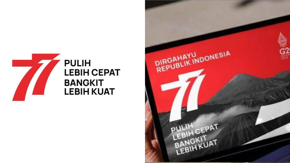 Logo HUT RI ke-77 Tahun 2022, Ini Filosofinya