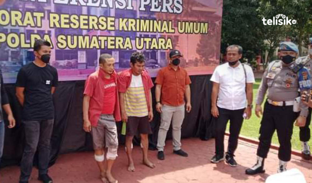 Dua Perampok dan Pembunuh Wanita Lansia Akhirnya Ditangkap