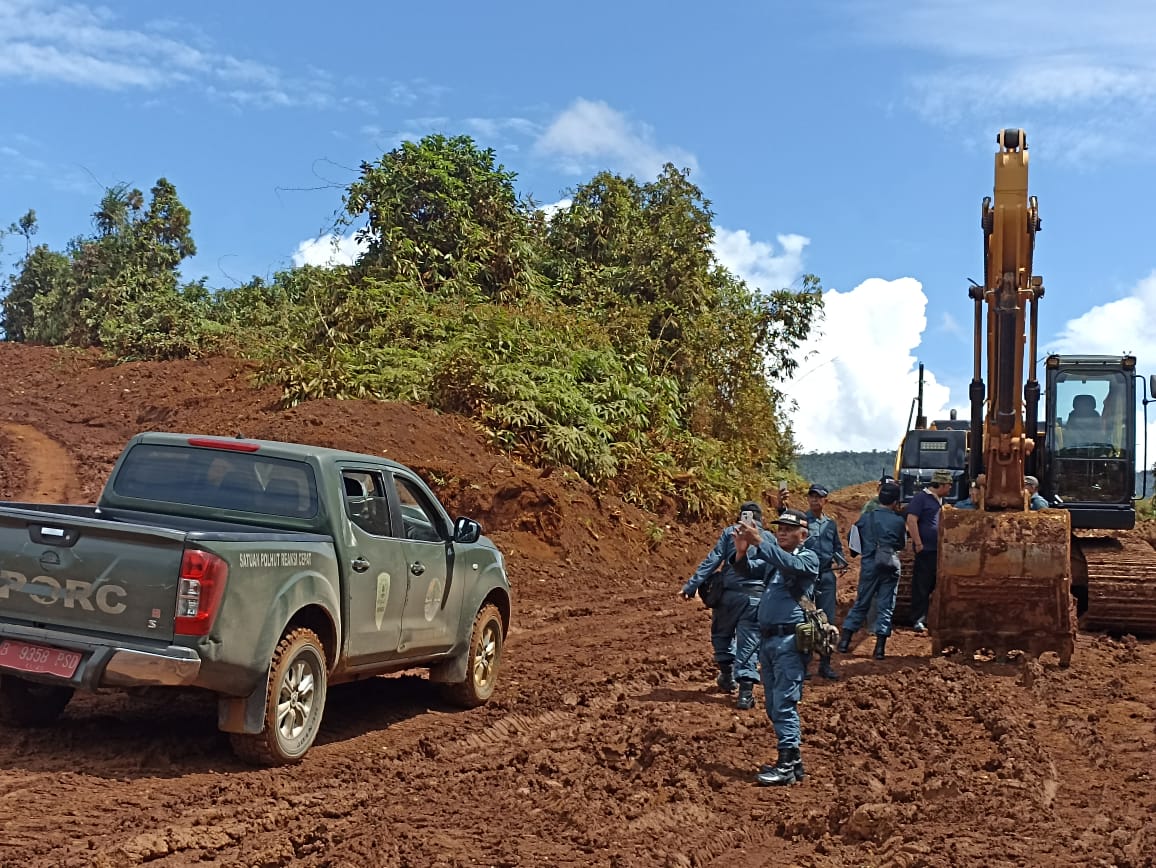 Balai Gakkum KLHK Hentikan Kegiatan Tambang Nikel Ilegal di Konawe Utara