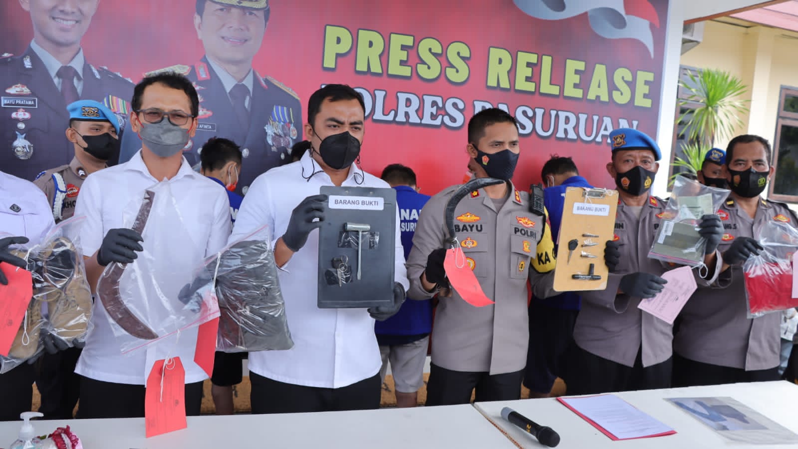 Beraksi di Luar Kota, Komplotan Curanmor Tertangkap di Pasuruan