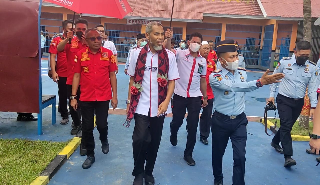 Berkunjung ke Rutan Unaaha, Ini Pesan Irjen Kemenkumham RI