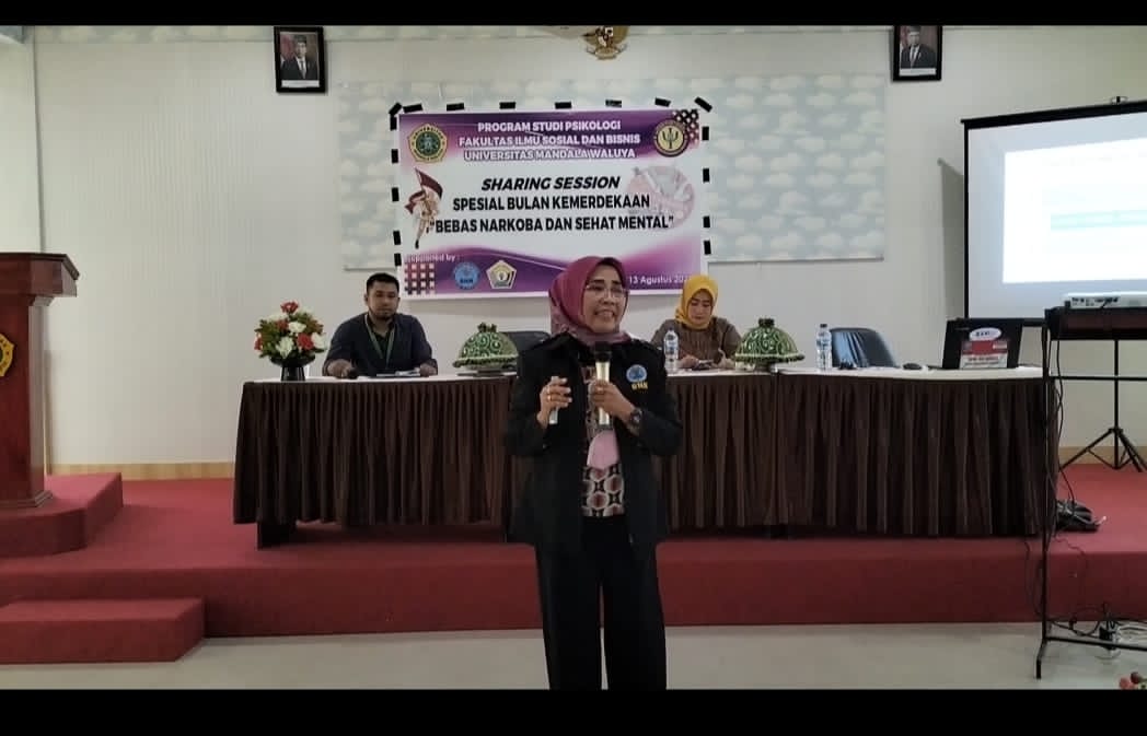 BNNP Sulawesi Tenggara Edukasi Bahaya Narkoba di UMW Kendari
