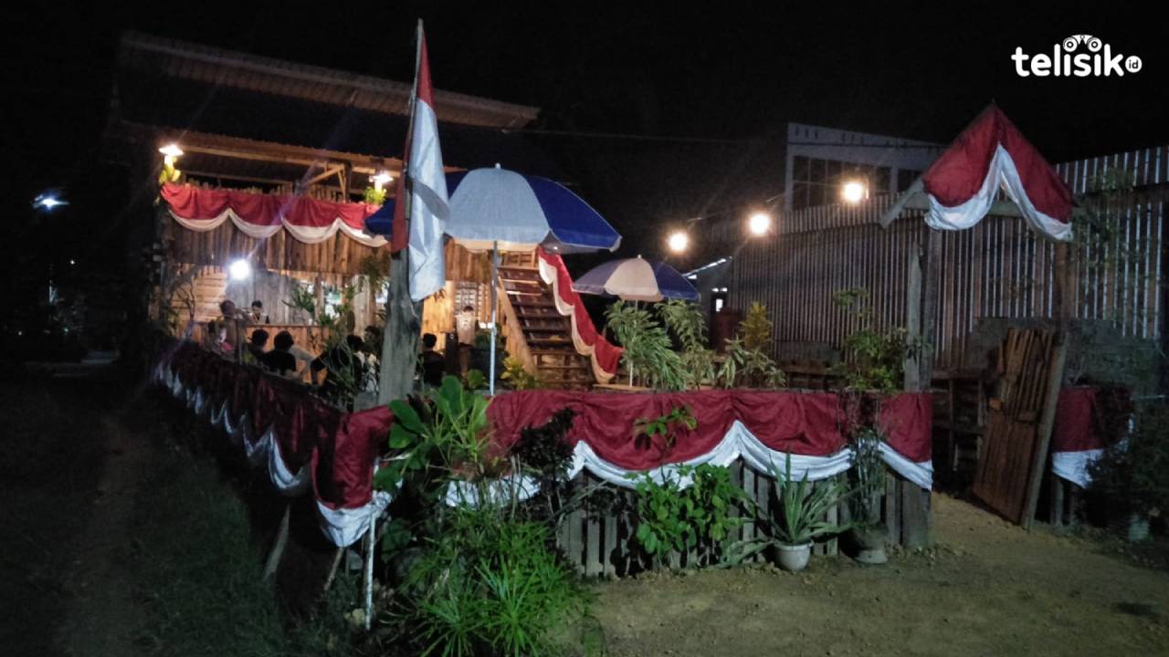 Hiasi Kedai dengan Nuansa Revolusi, Lapak ini Dipadati Pengunjung