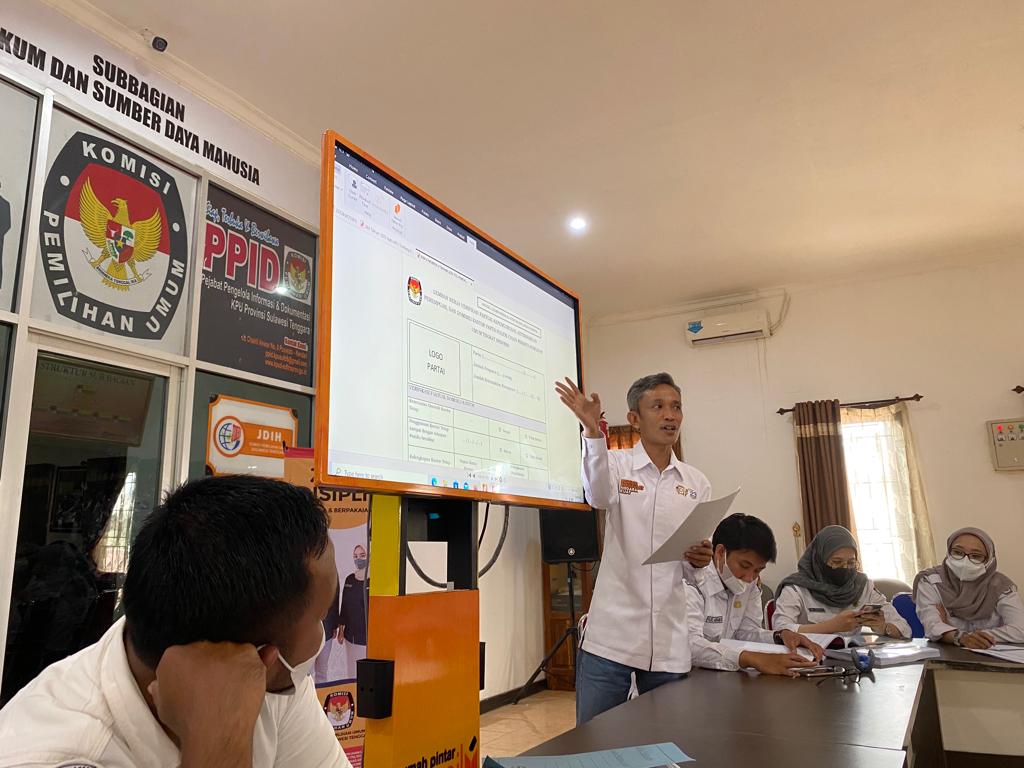 KPU di Sulawesi Tenggara Tuntaskan Verifikasi Administrasi Keanggotaan Parpol