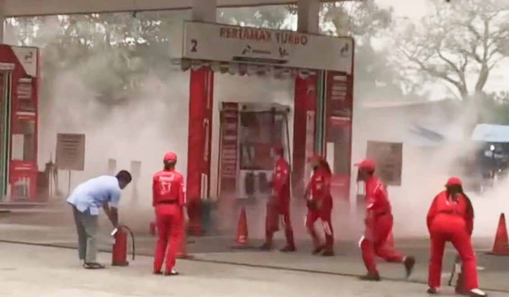 Meledak, SPBU Tapak Kuda Nyaris Ludes