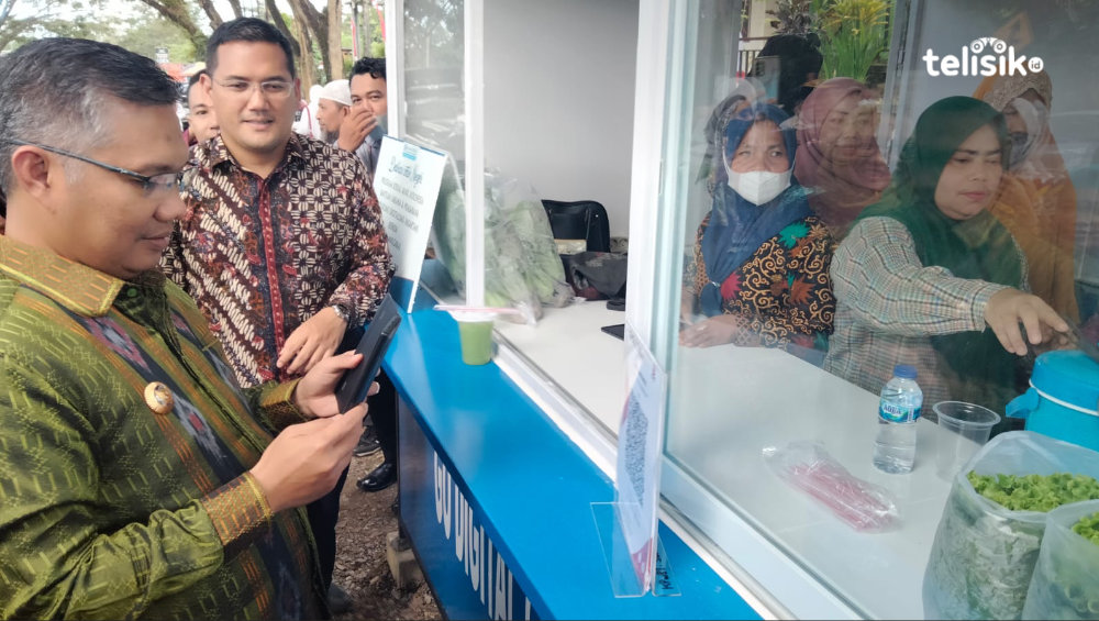 Pasar Tani Kota Kendari Kini Gunakan Sistem Pembayaran Digital