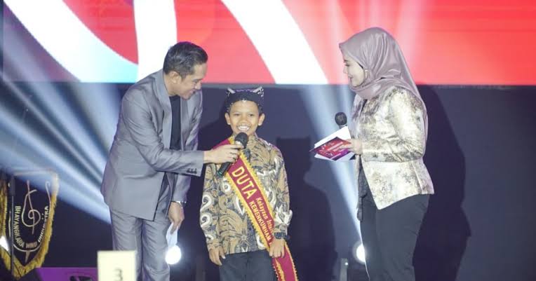 Penyanyi Cilik Farel Prayoga Diangkat Jadi Duta Kekayaan Intelektual