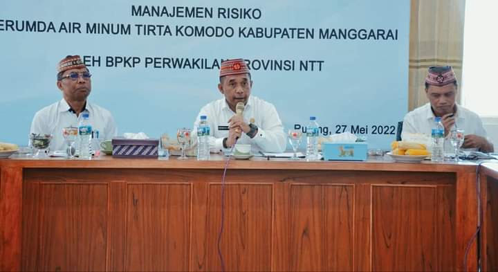 Perumda Air Minum Manggarai Dievaluasi, Bupati Sentil Manajemen Uang dan Pelayanan