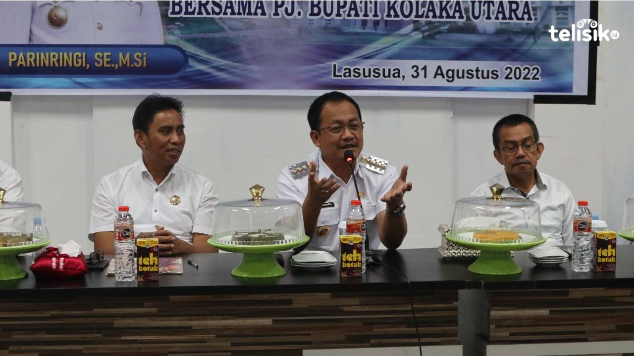 Pj Bupati Kolaka Utara Beber Program Prioritas ke 127 Kepala Desa