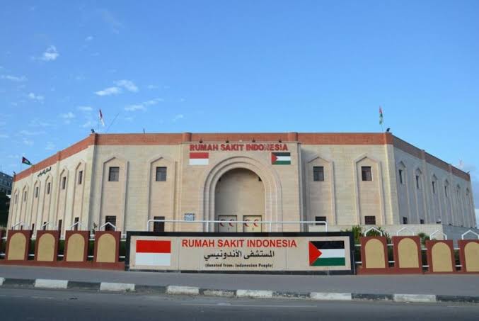 RS Indonesia di Gaza Kebanjiran Korban Gempuran Israel
