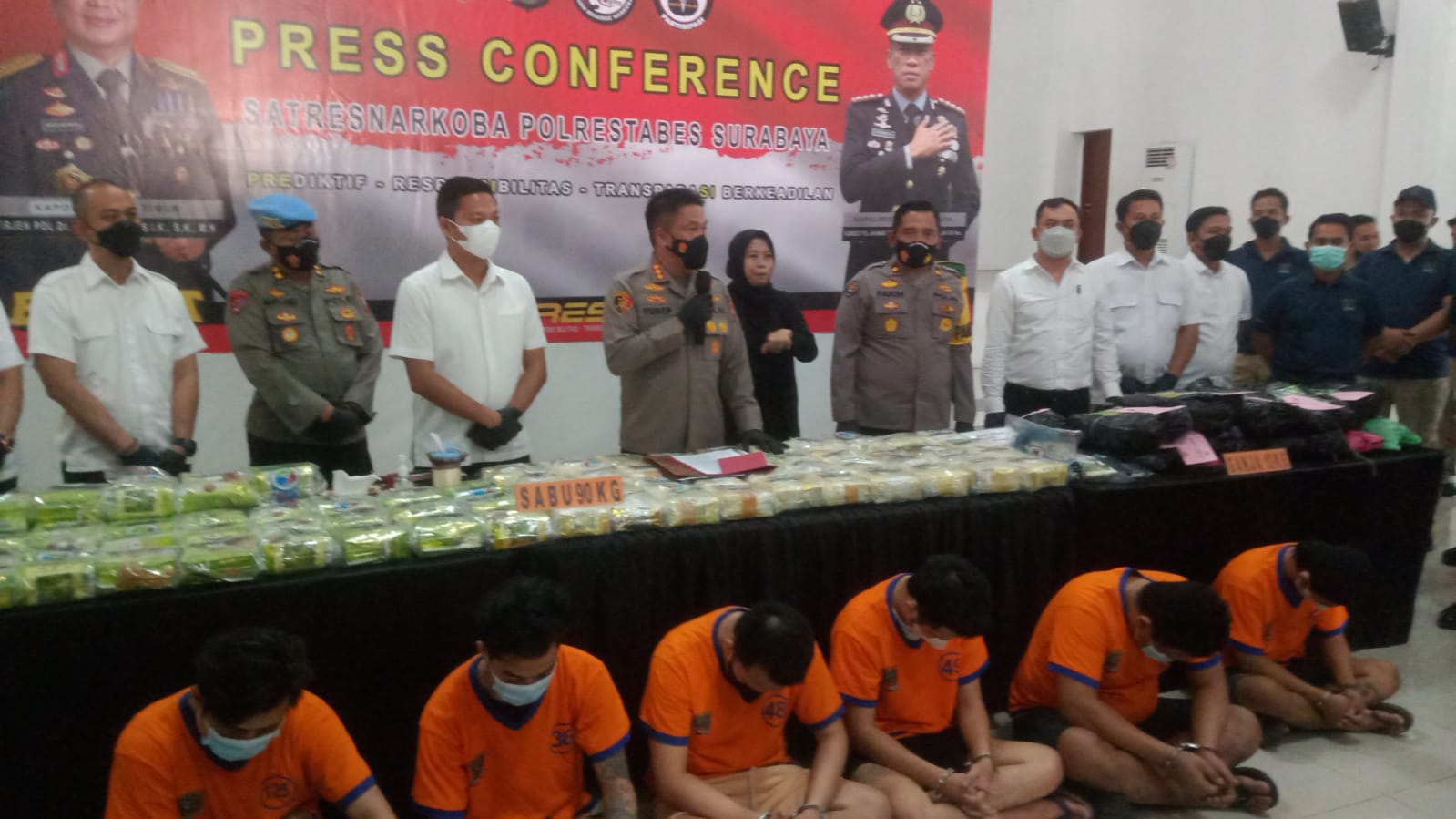 Selundupkan Sabu Seharga Rp 90 Miliar, Jaringan Sumatera Ditangkap di Jawa Timur