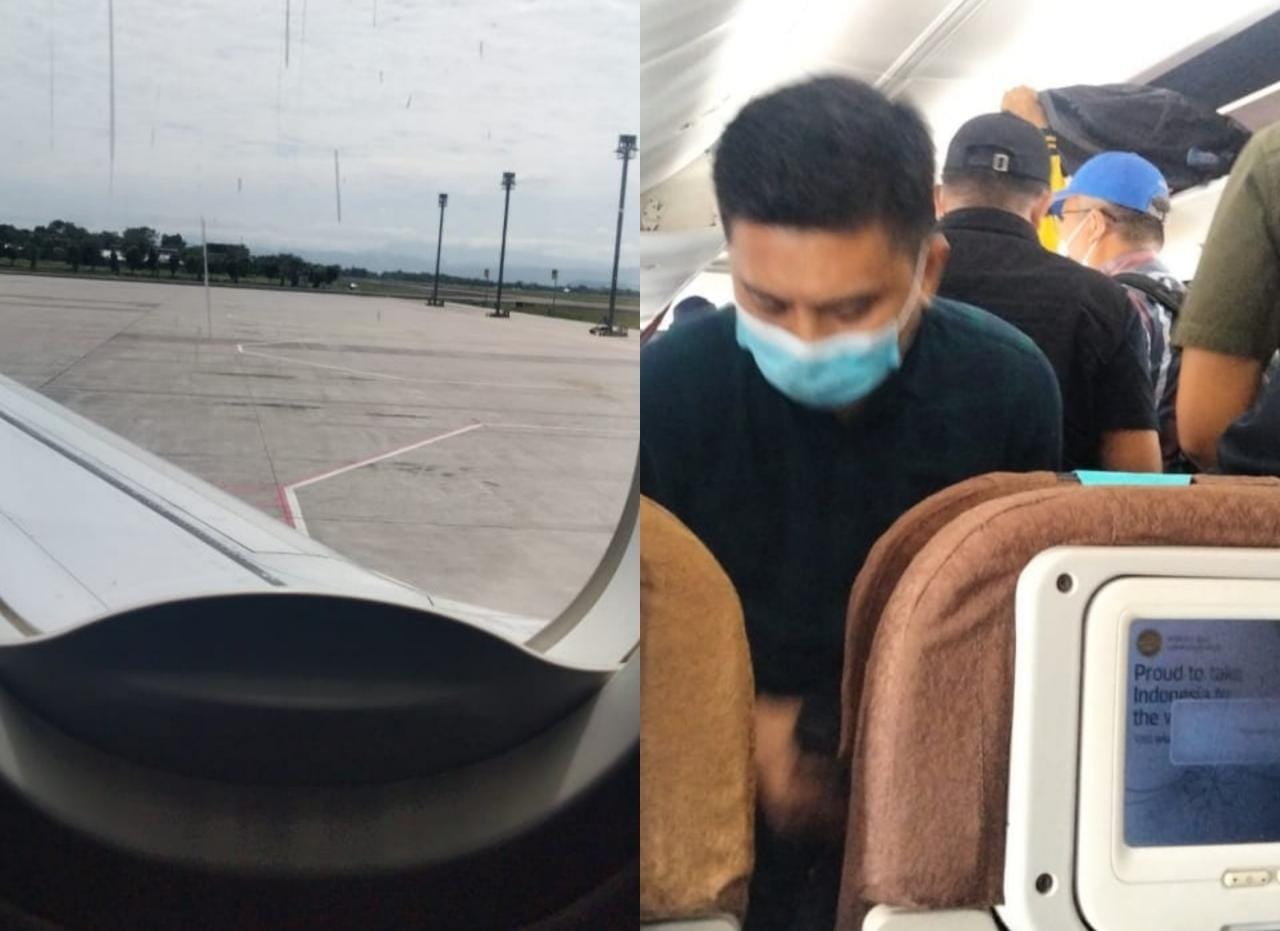 Sempat Mengudara, Pesawat Garuda Tujuan Kendari Tak Bisa Mendarat