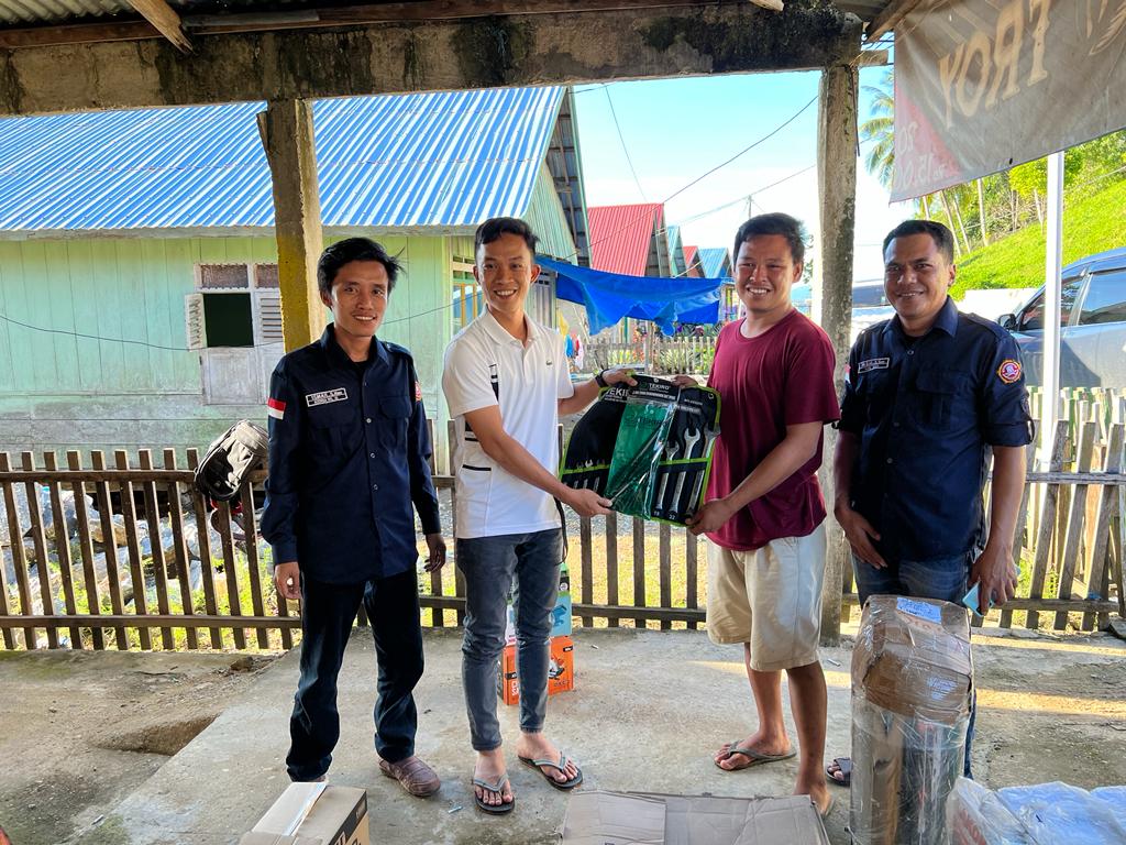 Sinergi Antam Konawe Utara dan Karang Taruna, Serahkan Bantuan Penguatan Usaha Generasi Muda