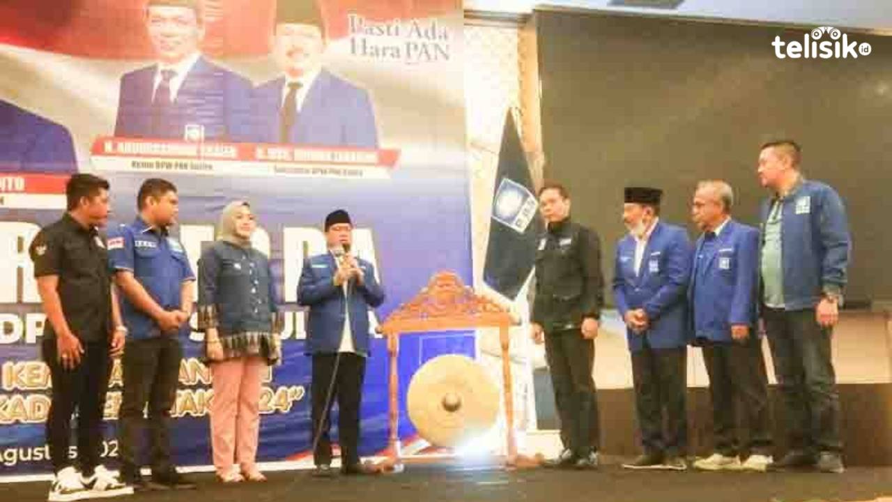 Siska Karina Imran Tamu Istimewa Rakerwil PAN Sultra, ARS: Nanti Juga Kembali