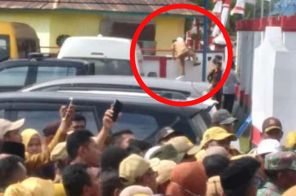 Takut Divaksin, ASN Buton Tengah Kabur Lompat Pagar