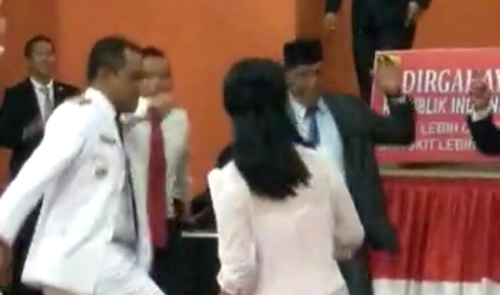 Video Bupati Manggarai Goyang Lepas Kancing PDU Tersebar Luas, Begini Komentar WargaNet