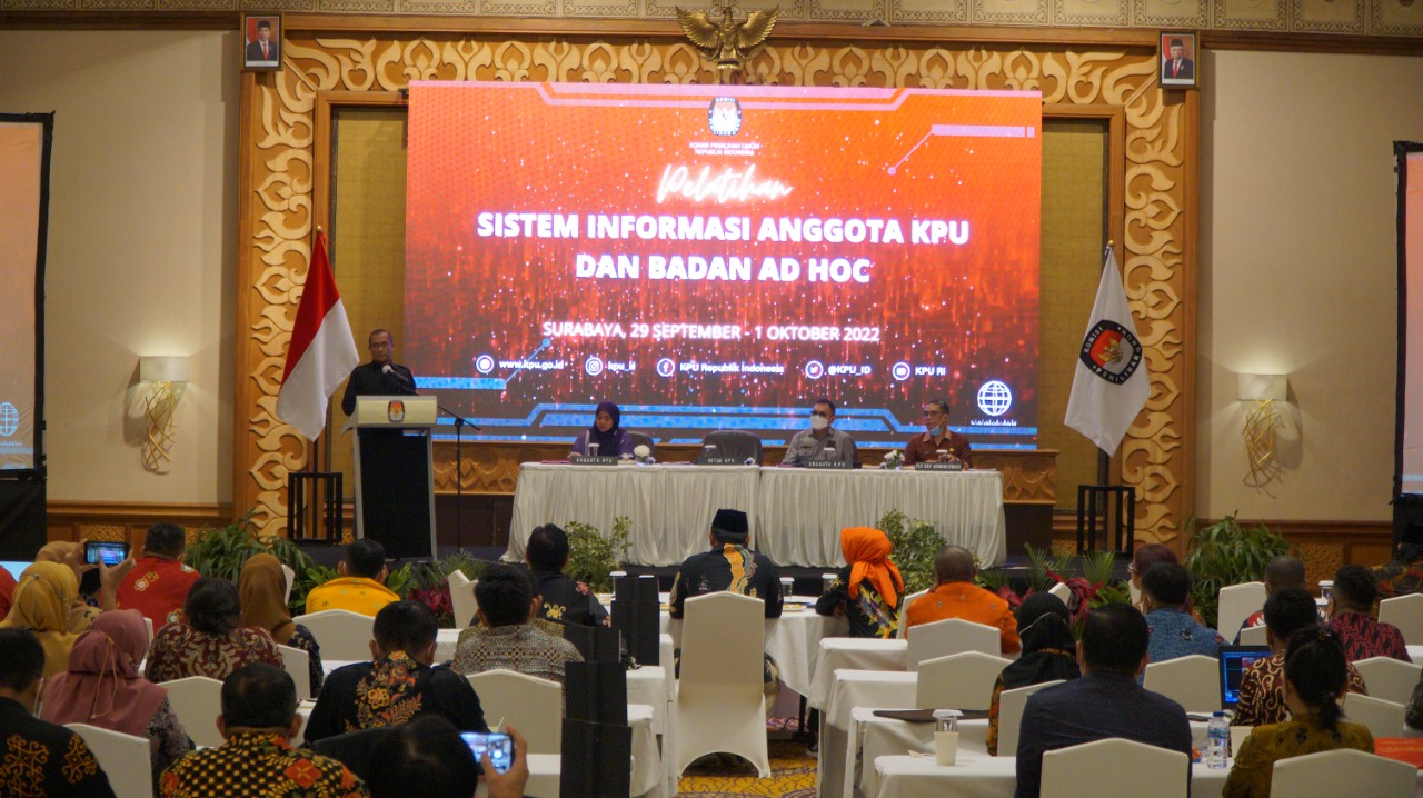 Jawa Timur Tuan Rumah Pelatihan SIAKBA Operator KPU se- Indonesia
