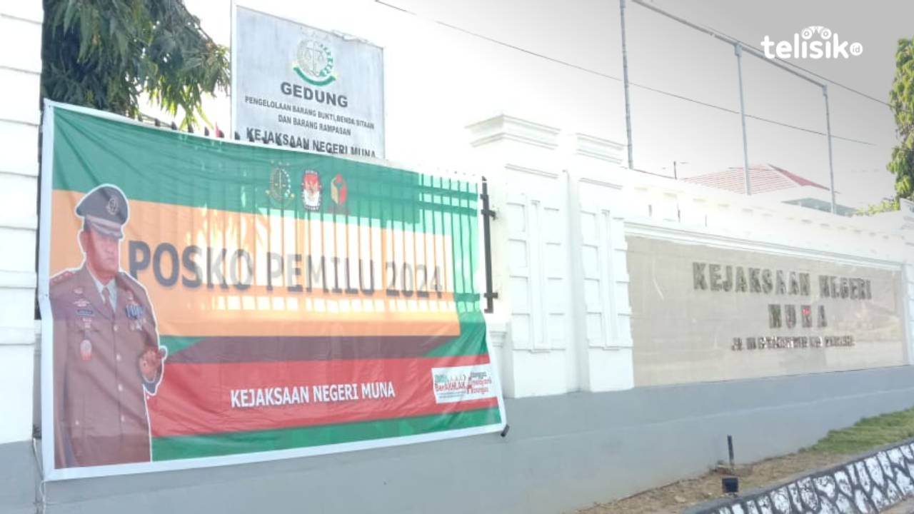 Bantu Bawaslu dan KPU, Kejari Muna Buka Posko Pemilu