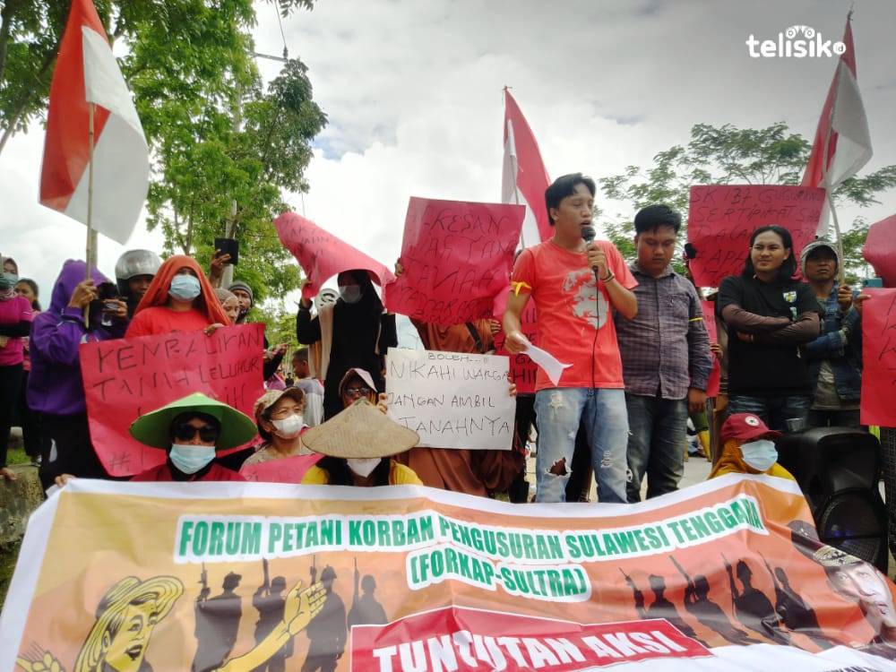 Diduga Serobot Lahan Warga, Korban Penggusuran Demonstrasi di Mako Brimob