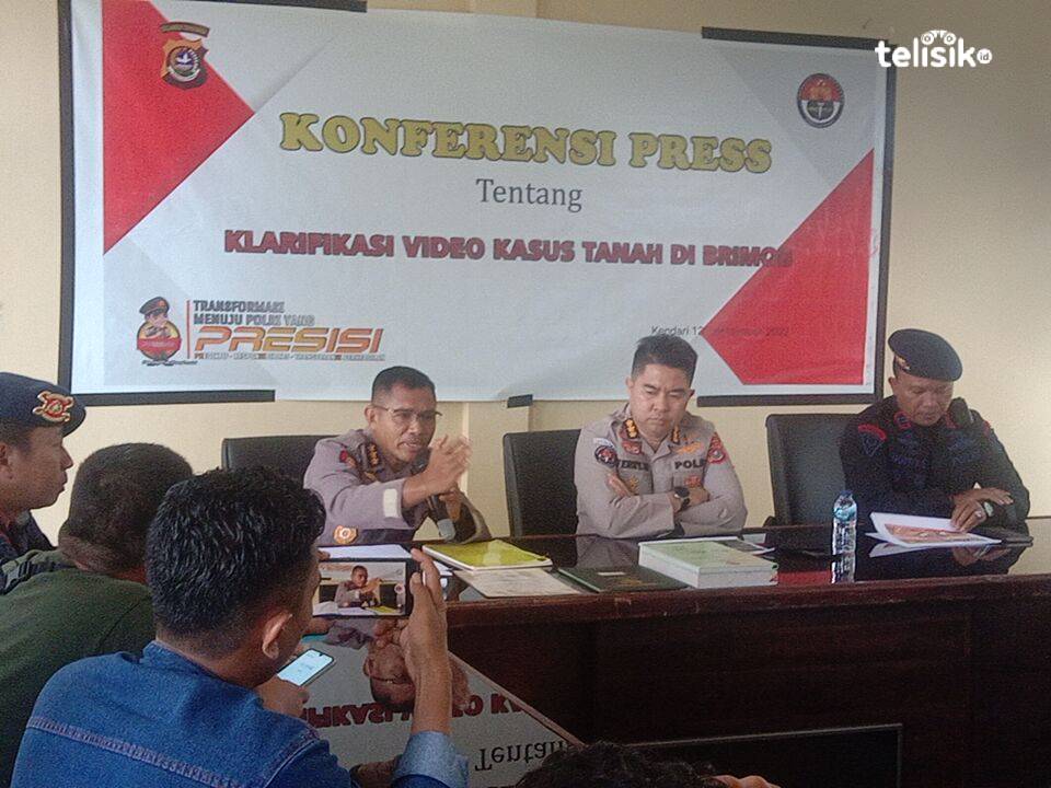 Dituding Serobot Lahan Warga, Ini Klarifikasi Brimob Polda Sulawesi Tenggara