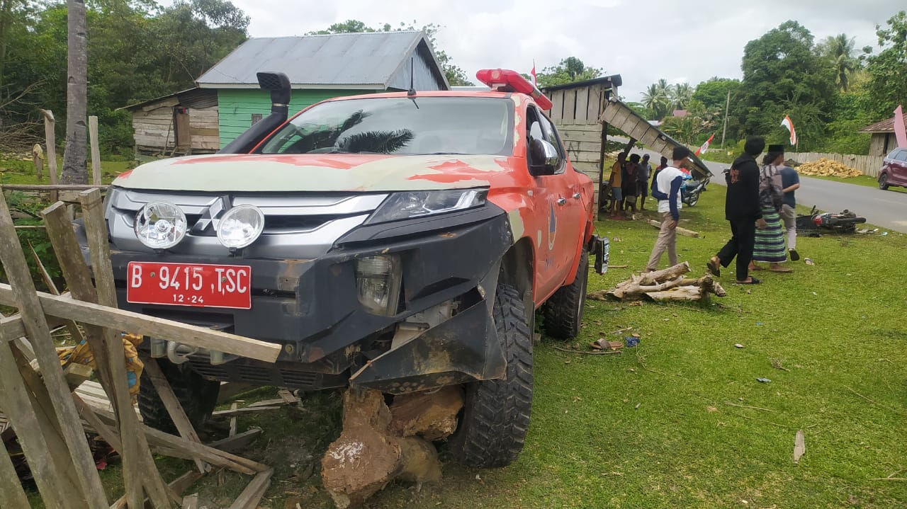 Kecelakaan Maut Mobil Dinas BPBD Muna Barat dengan Sepeda Motor, Dua Orang Tewas